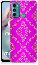 GSM Hoesje Motorola Moto G60 Beschermhoesje Barok Roze