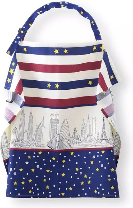  - IL BAMBINI - Borstvoedingsdoek - voedingsdoek - doek voor afschermen borst voeding - City