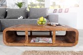 Table basse en bois de sheesham Massief comme meuble TV 100 cm