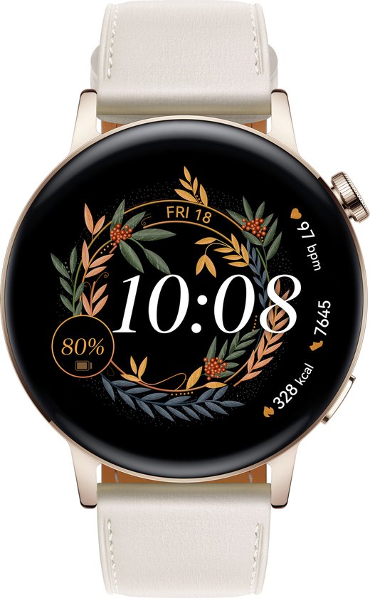 Huawei Watch GT 3 - Smartwatch Dames - 42mm