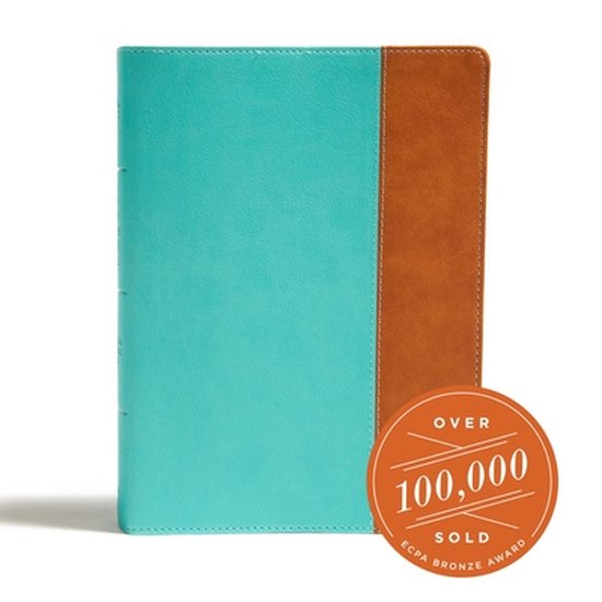 CSB Tony Evans Study Bible Teal Earth LeatherTouch Indexed Tony csb-tony-evans-study-bible-teal-earth-leathertouch-indexed-tony