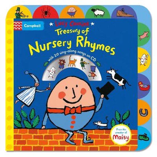 Lucy Cousins Treasury Nursery Rhymes Cd - cover