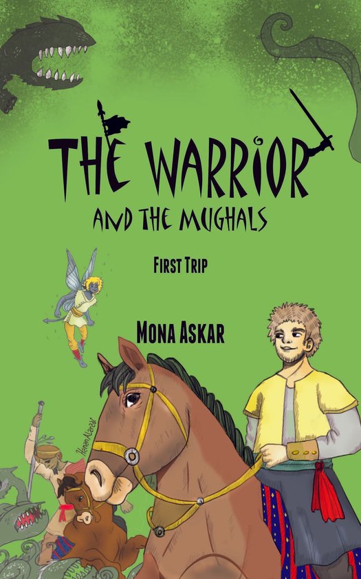 The Warrior and the 1 - The Warrior and the Mughals - cover