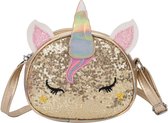 Sac Bandoulière Filles - Unicorn - Goud - Sac à Paillettes