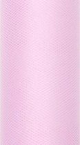 10 Tule rollen licht roze 15 cm breed x 9 meter lang - tule - roze -hobby - naaien - DIY - knutselen