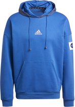 adidas Performance M Spc Hood Sweatshirt Mannen Blauwe Heer