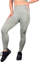 Outwork sportlegging / Squat-proof / hoge taille Lichtgroen