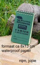 Notitieboekje All Weather watervast papier - klein