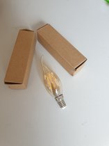 C35L LED filament 4w E14 Amber dimbaar ( set 3 )