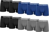 GRAND MAN Katoenen Boxershorts 3-pack Twister - Maat XL