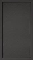 Klea Infinity Flat Composietsteen Douchevloer 160x90x3cm Zwart