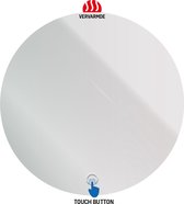 Klea Omega Rond Badkamerspiegel Met Geintegreerde LED Verlichting En Spiegelverwarming Anti Condens Touchscreen Schakelaar Ø80cm