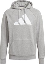 adidas Performance M Fi Hood Sweatshirt Mannen Grijs Heer