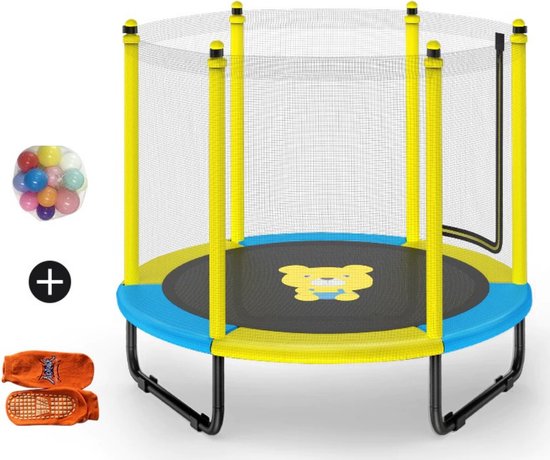 Maenor® Indoor trampoline - Trampoline - Kind - Veiligheidsnet - Springen -  Outdoor -... | bol.com