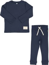 Winter Ribbed Set - Deep Indigo