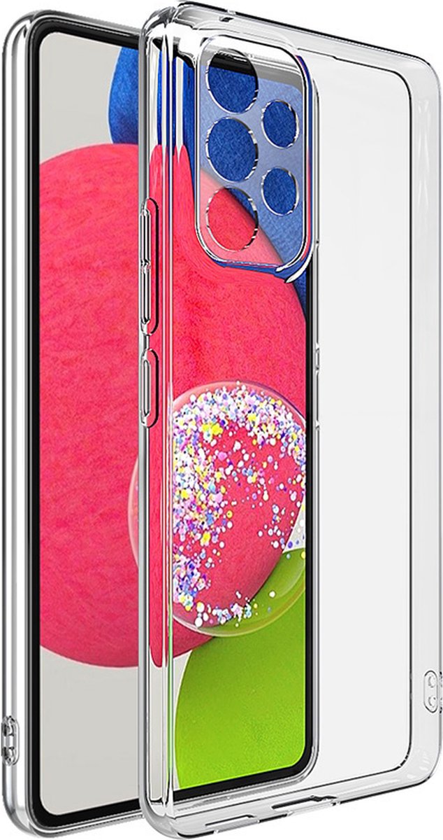 Transparant Hoesje geschikt voor Samsung A53 Hoesje