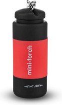 Mini USB LED zaklamp - oplaadbaar via USB - Mini flashlight - Sleutelhanger