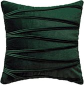Maison Extravagante - IDUN - Luxe Sierkussens Velvet Jungle Groen - 3 stuks - Fluweel - 45x45cm - met binnenkussens
