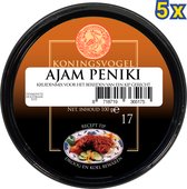 Koningsvogel - Ajam Peniki nr. 17 kruidenmix - 5 x 100g