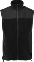 Rains - Bodywarmer Fleece Zwart - M/L - Regular-fit