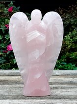 Edelsteen Rozekwarts Engel XXL - 18,5 cm
