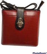 Andrea's Bags damestas Elide rood/ zwart
