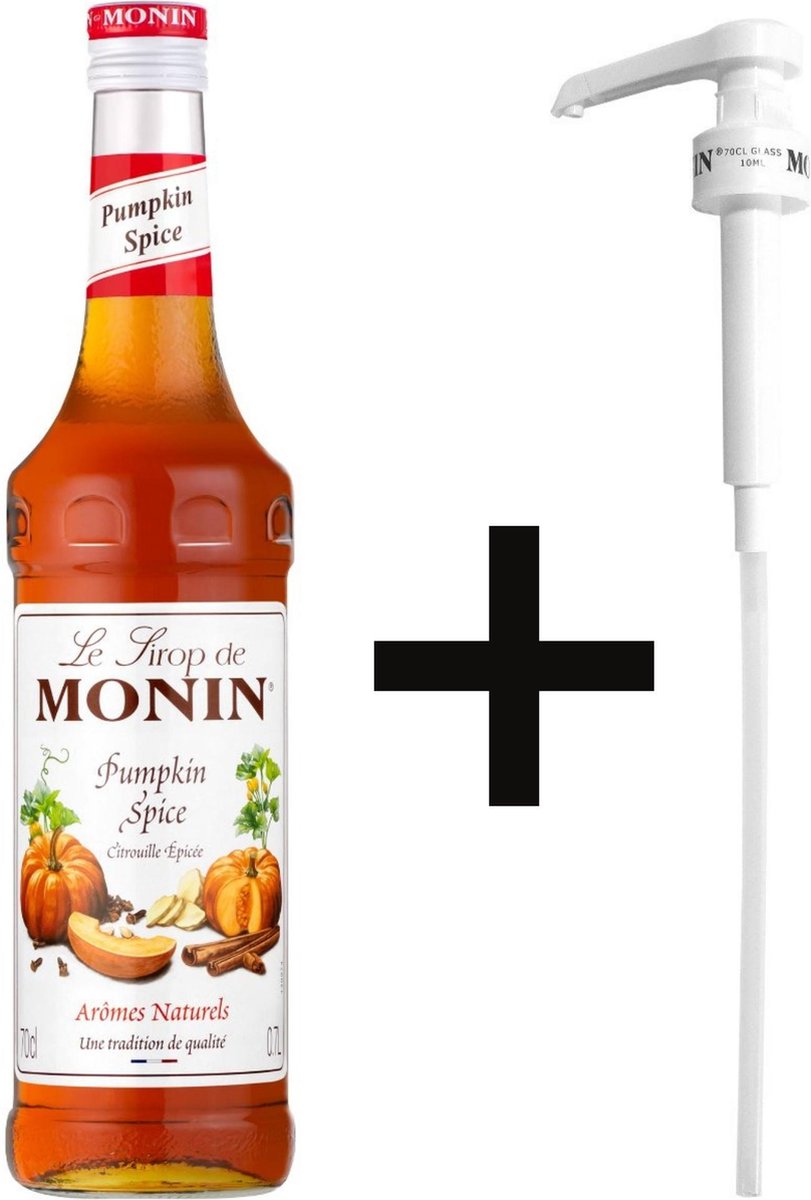 Goedkoopste Monin Pumpkin Spice Met Pompje 70cl Koffiesiroop