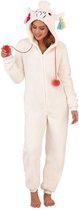 Onesie, Jumpsuit "Lama" hooded fluffy super soft