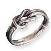 Marutti zilveren ring Knoop