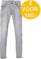 Cars Jeans - Heren Jeans - Regular Fit - Lengte 34 - Stretch  - Loyd - Grey Used