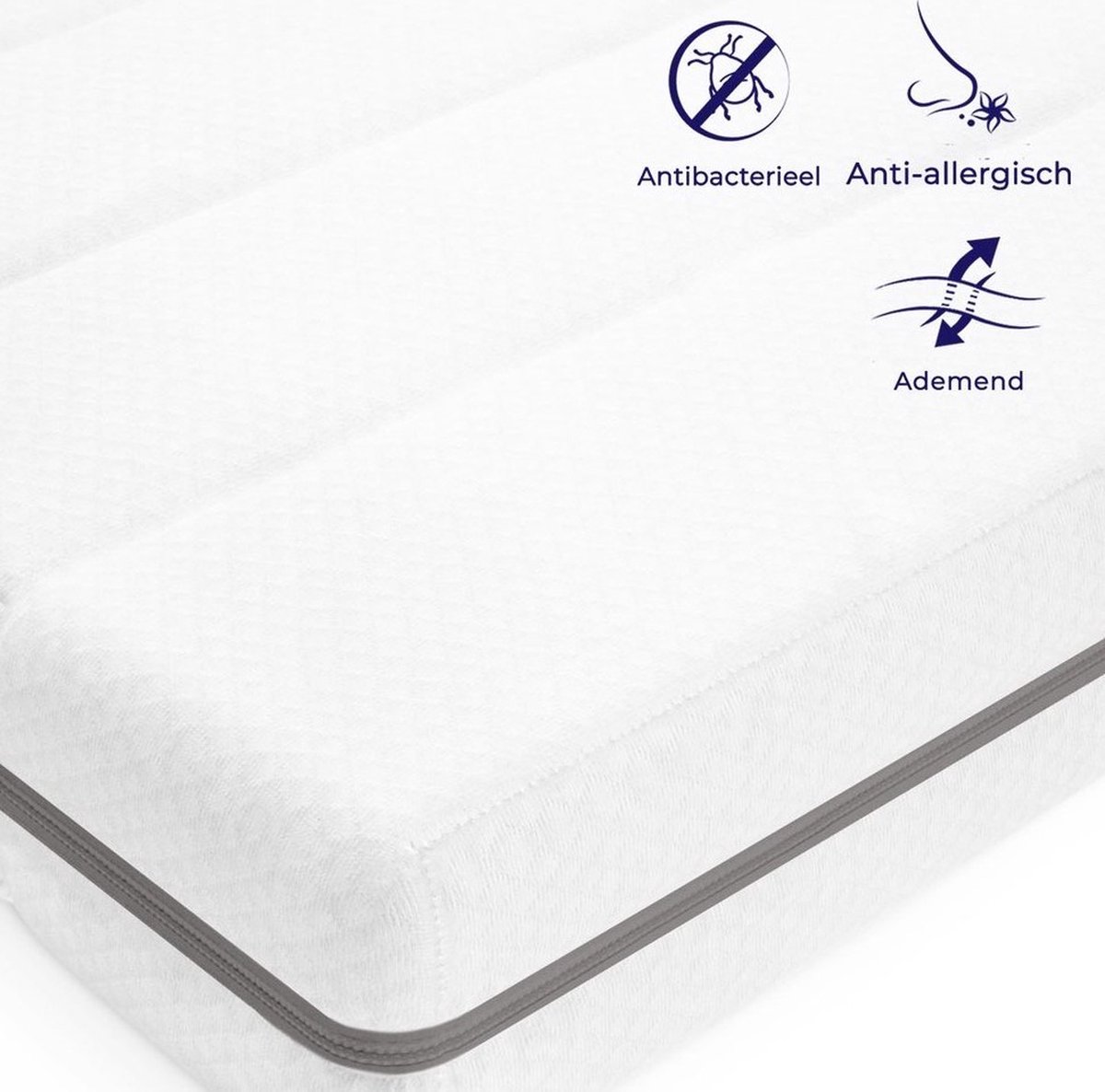 Topdek Matras - Topper Hydro Hotel Deluxe 80x200 9cm