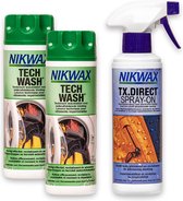 Nikwax "Voordeelpakket" - 2x Tech Wash 300ml & 1x TX.Direct Spray-on 300ml - 3-Pack