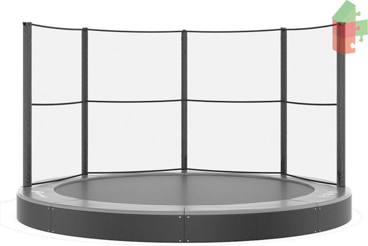 veiligheidsnet, AKROBAT PRIMUS FLAT/-INGROUND Half 430 (14ft)