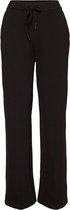 Vero Moda VMEVA HR STRING PLAIN STRAIGHT PANT Dames Broek Black - Maat XS x L34