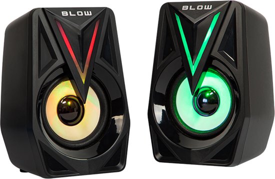 Blow - 2.0 PC-luidsprekers met LED-achtergrondverlichting