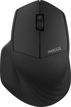 Afbeelding van Phreeze draadloze muis met duimsteun - Draadloos + Bluetooth V5.0 - Ergonomisch - Stille muis - Zwart