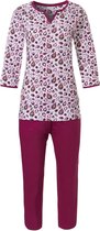 Pastunette pyjama blaadjespatroon