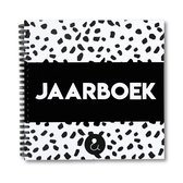 Fotoboek - Plakboek - Scrapbook - Plakboek volwassenen - Dagboek volwassenen - Jaarboek - Jaarboek Monochrome – Zwart/wit jaarboek -  Studio Ins & Outs