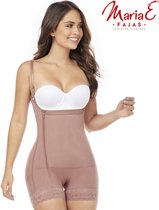 MARIAE FQ113 COLOMBIAANSE POSTOPERATIEVE/SHAPEWEAR FAJA MAAT L| KLEUR CACAO | KORTE LENGTE| DRUKPAK| HOGE/MEDIUM COMPRESSIE|STAGE 2| TE GEBRUIKEN NA EEN BUIKWANDCORRECTIE, BBL,LIPO