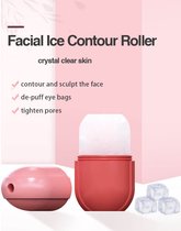 Gezicht Roller Siliconen - Gezicht - IJs Roller - Ice Roller - Massage - Facial Massage Roller - Skin Care Hand Massage - Gezichtsmassage - Gezichtroller - Beauty - Roze