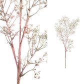 PTMD Leaves Plant Baby's Breath Kunsttak - 60 x 32 x 110 cm - Lichtroze