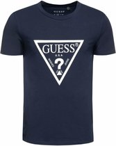 GUESS T-Shirt donkerblauw - Maat L