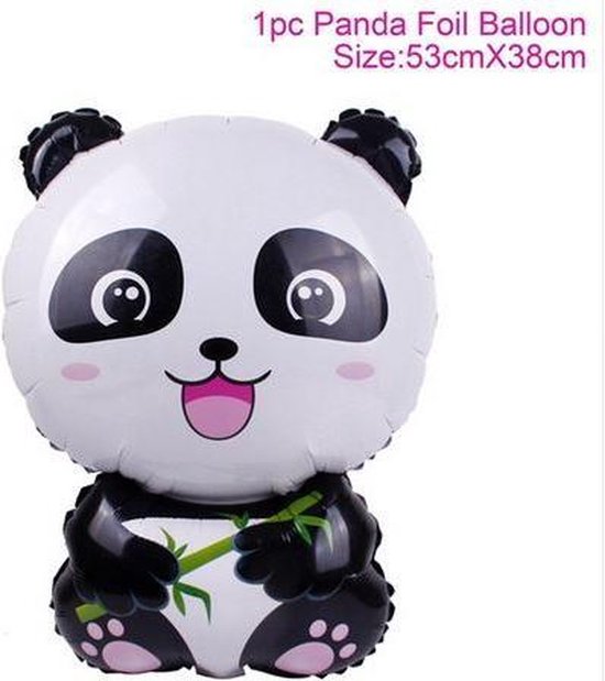 Helium ballon Panda 53x38 cm (leeg)