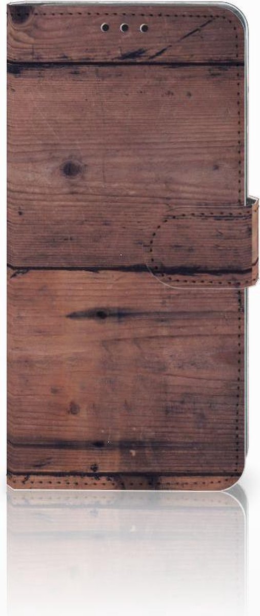 Huawei P30 Pro Book Style Case Old Wood