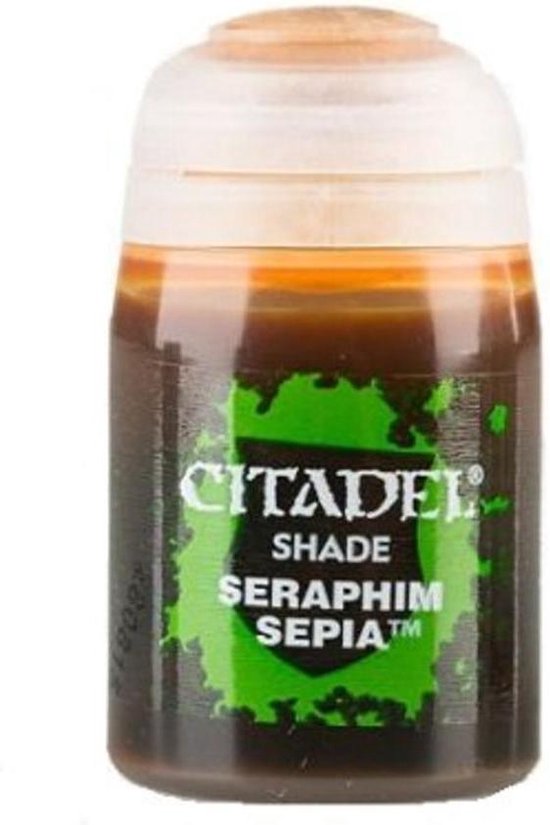 Warhammer Games Citadel Shade paint Seraphim Sepia