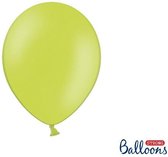 """Strong Ballonnen 27cm, Pastel Lime groen (1 zakje met 50 stuks)"""