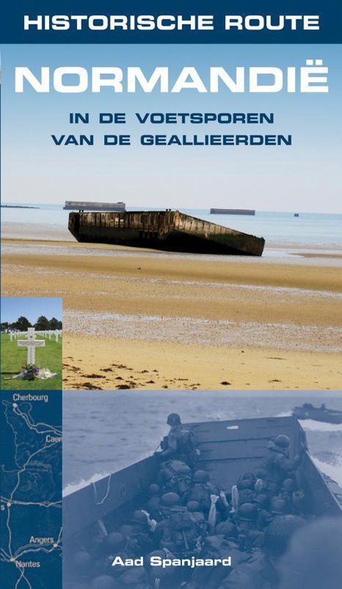 Cover van het boek 'Historische route Normandie'