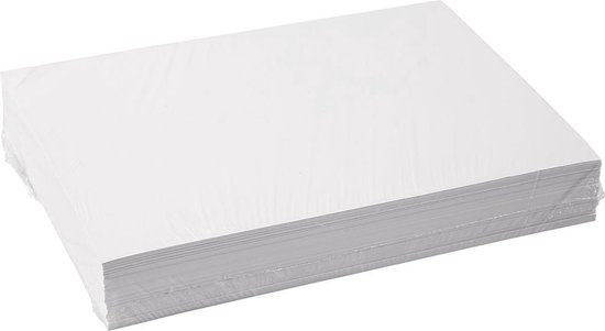 Creotime Tekenpapier, A4 21x30 cm, 250 vellen bol.com