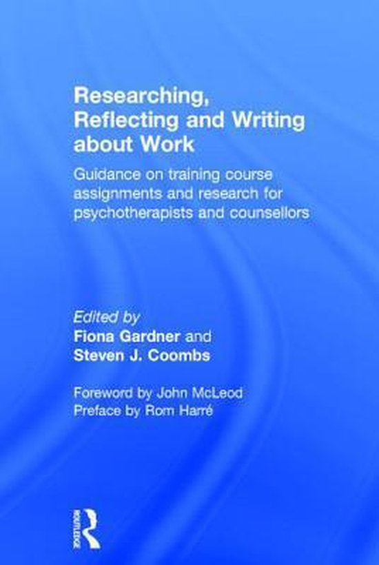 Researching, Reflecting and Writing about Work - cover