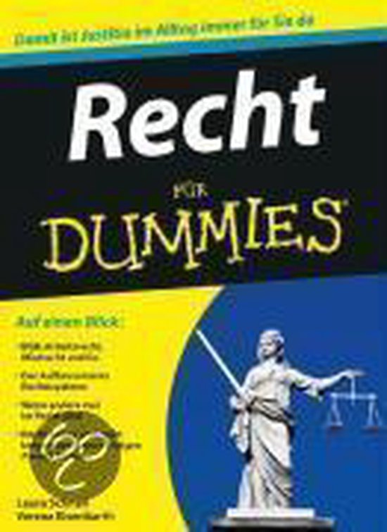 Recht Fur Dummies - cover